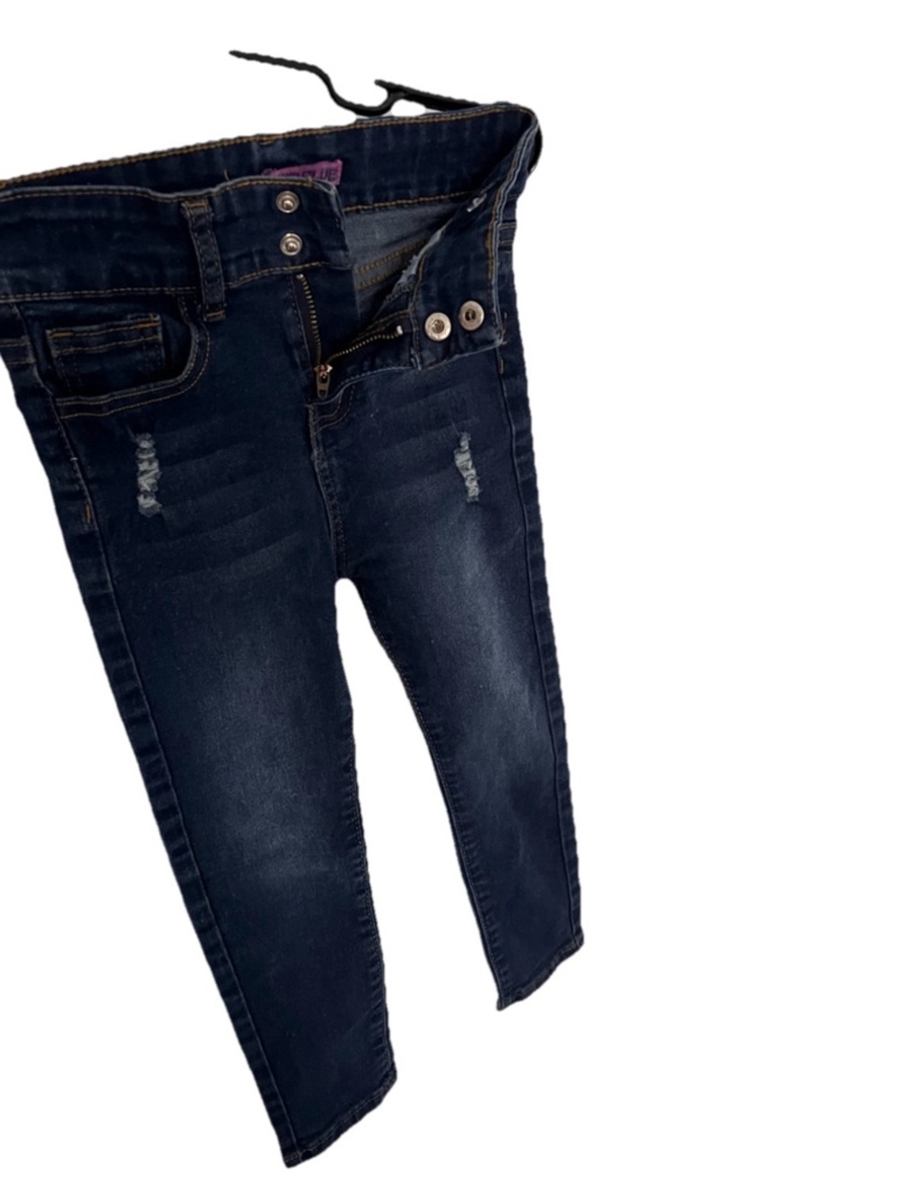 Girls Size 6 Skinny Jeans | Distressed Denim | Trendy Style